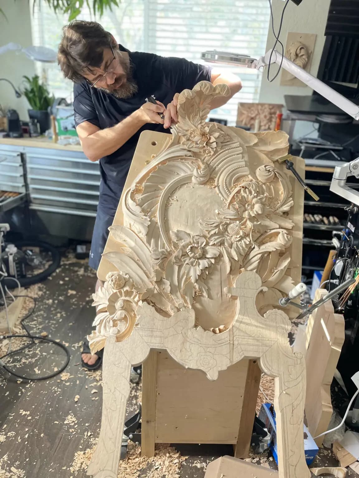 Historical Architectural Wood Carving, by Alexander Grabovetskiy